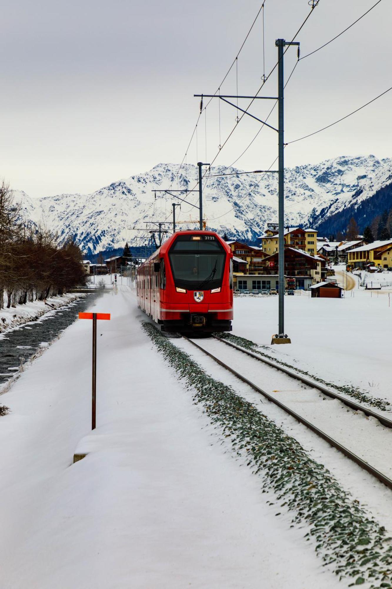 Villa Zentrum Haus Davos Eksteriør bilde