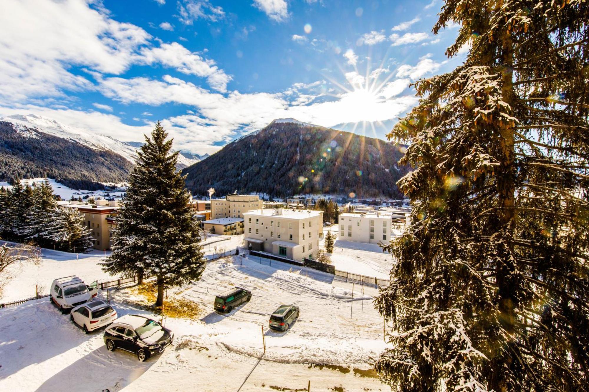 Villa Zentrum Haus Davos Eksteriør bilde